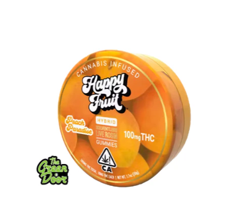 Happy Fruit - HAPPY FRUIT- Peach Paradise - Gummies - 100MG Main Image