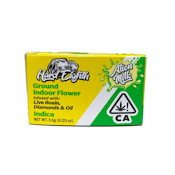 Hard Eighth - Infused Indoor Flower Preground - Alien Milk 41-42%