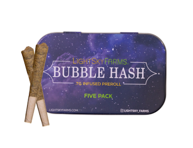 Light Sky Farms - LSF Krampus Kookies Bubble Hash Infused Preroll 0.7g 5pack