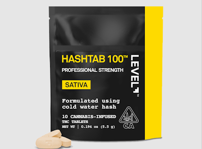 LEVEL+ - Hashtab 100 Sativa 10PK - Level