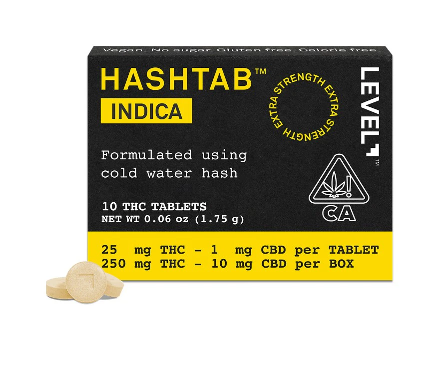 LEVEL - Level - Hashtab Indica - 250mg THC - 10pk Main Image