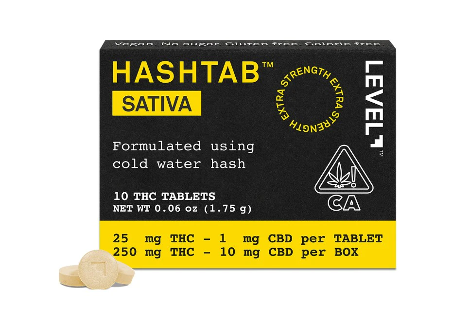 LEVEL - Level - Hashtab Sativa - 250mg THC - 10pk Main Image