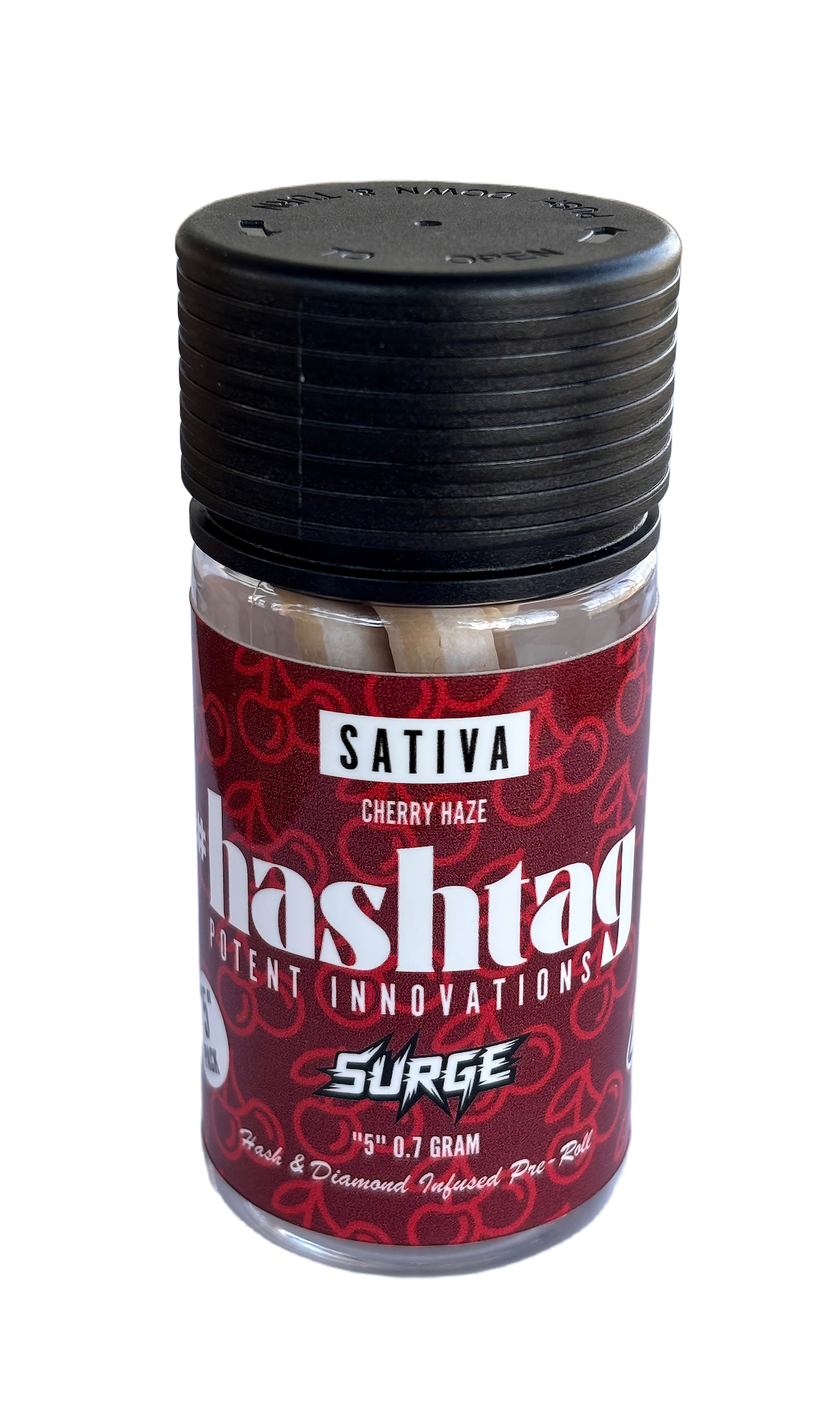 #Hashtag | Cherry Haze | Hash & Diamond Infused | 5pk