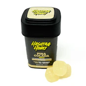 Pina Colada (I) 10pk x 10mg - 100mg THC - Live Resin - Gummies - Hashtag Honey