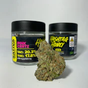 HASHTAG HONEY - PINK CERTZ - FLOWER - 3.5