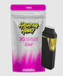Zoap -Hybrid- 84.3% THC AIO (Vape) 2g | Hashtag Honey      -ff2 front