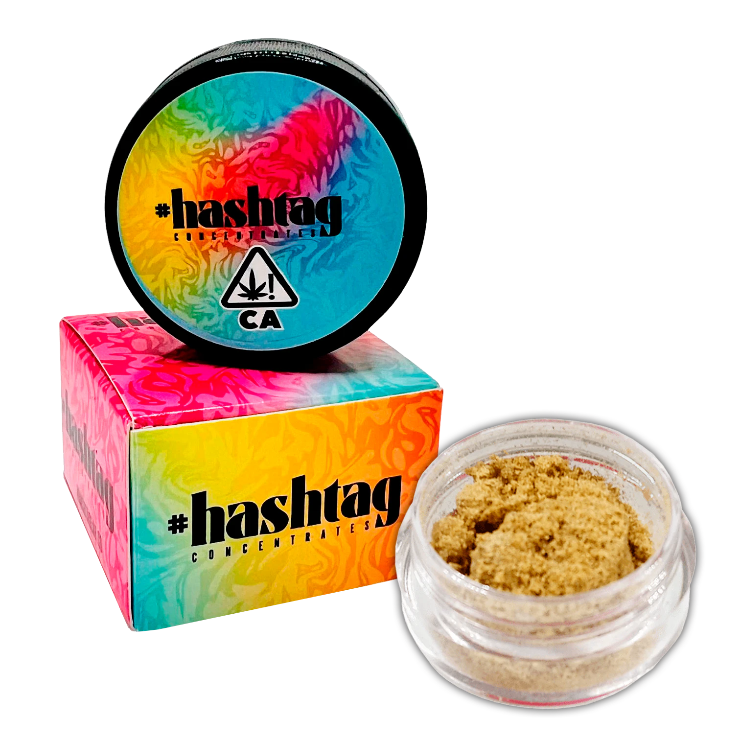 hashtag - HASHTAG | RAINBOW BELT SIEVED HASH | EXTRACT | 1G Main Image
