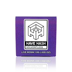 HAVE HASH - Concentrate - Honey Beltz - Tier 3 - Live Rosin - 1G