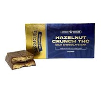 Detroit Edibles - Barracuda Bar - Hazelnut Crunch Milk Chocolate 200mg