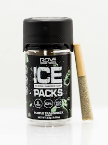 ROVE - Purple Trainwreck | Rosin Diamond Hash Infused | 5pk