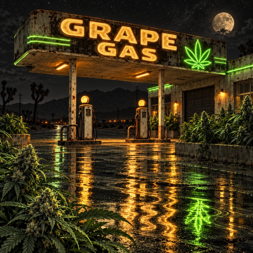 Grape Gas flower