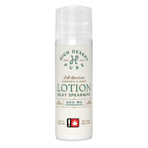 HIGH DESERT PURE - High Desert Pure Silky Spearmint Lotion