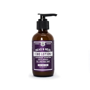 HEAD & HEAL - Head and Heal | Full Spec CBD Lotion 1000mg | Lavender