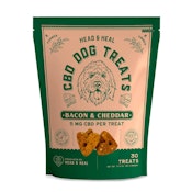 CBD Dog Treats Bacon and Cheddar | 5MG, 30 pack
