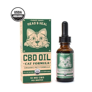 HEAD & HEAL - Head and Heal | CBD Oil for Cats 300mg | Natural