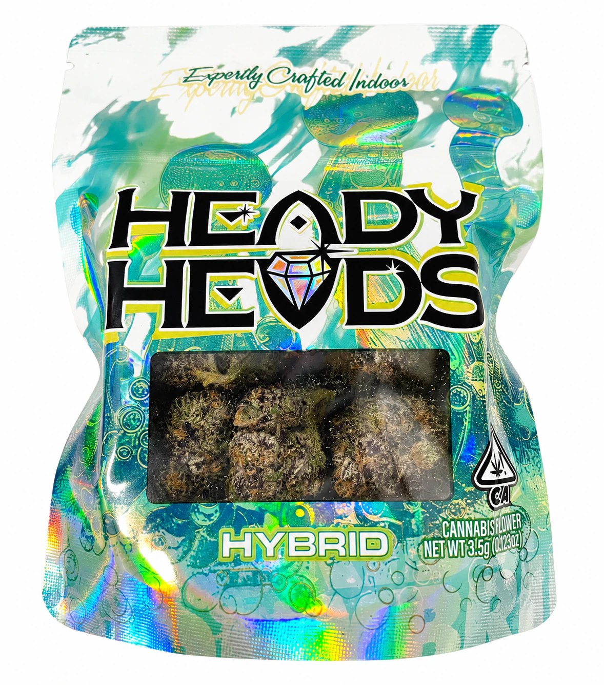 Heady Heads - Heady Heads | Blue Bands | 3.5g Main Image