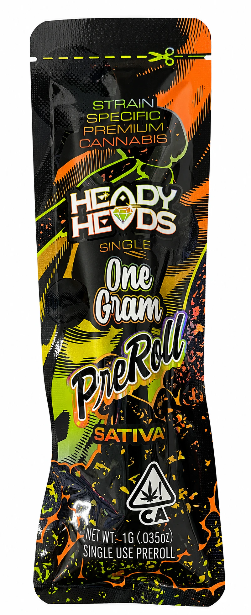 Heady Heads - Heady Heads | Pineapple Haze | Single Main Image