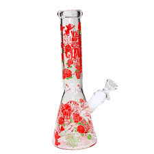 SirEEL - 14" Etched Iridized Beaker Bong