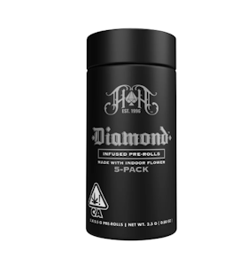 HEAVY HITTERS - Heavy Hitters X Greenline Infused 5pk Prerolls 2.5g Orange Tree