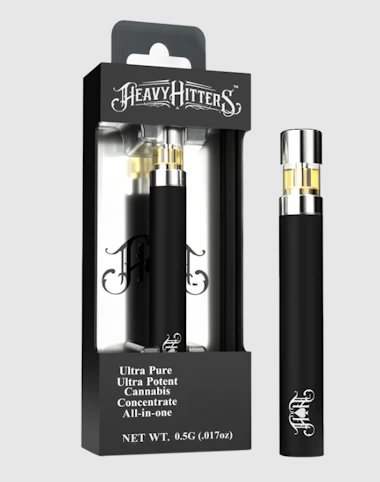 Heavy Hitters - Blackberry Kush -Indica- 87.50% THC | Vape Pen, 0.5g | Heavy Hitters     -xxx3 Middle
