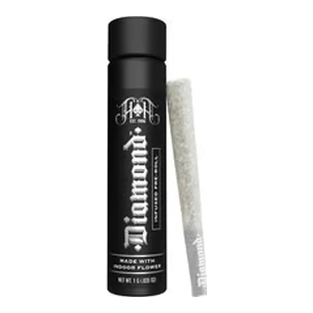 Heavy Hitters - Heavy Hitters | Black Haze | Diamond Infused Pre-Roll | 1g Main Image