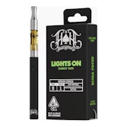 Heavy Hitters | Green Crack 3:1 | Lights On | THC:THCV | Cartridge | 1g