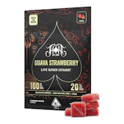 Heavy Hitters | Guava Strawberry | Live Rosin Gummies | 100mg