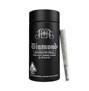 Heavy Hitters Infused 5pk Prerolls 2.5g Blue Samurai #17