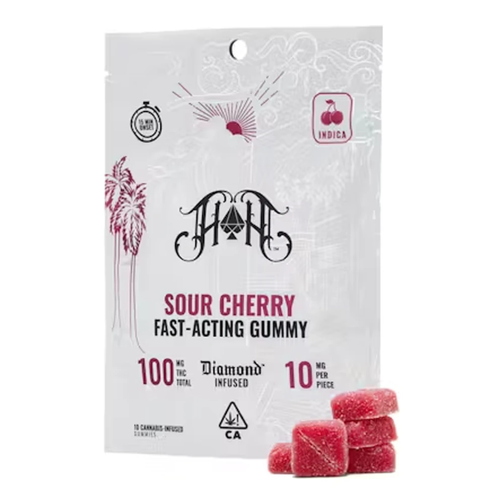 Heavy Hitters - Heavy Hitters | Sour Cherry | Fast Acting Gummies | 100mg Main Image