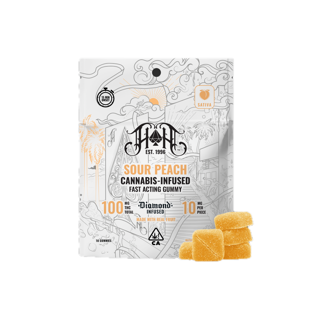 Heavy Hitters | Sour Watermelon | Diamond Infused | Gummies