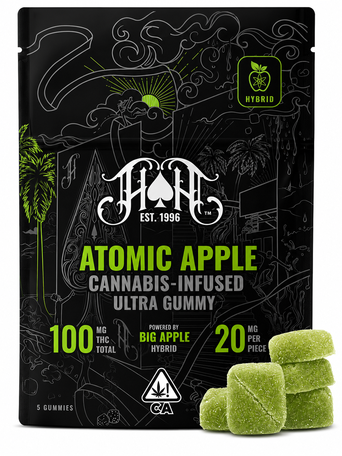 Heavy Hitters | Ultra | Atomic Apple | Gummies