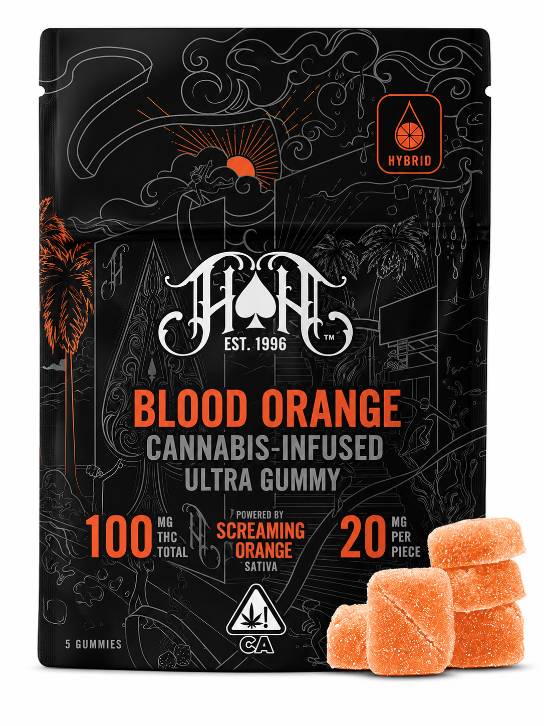 Heavy Hitters | Ultra | Blood Orange | Gummies