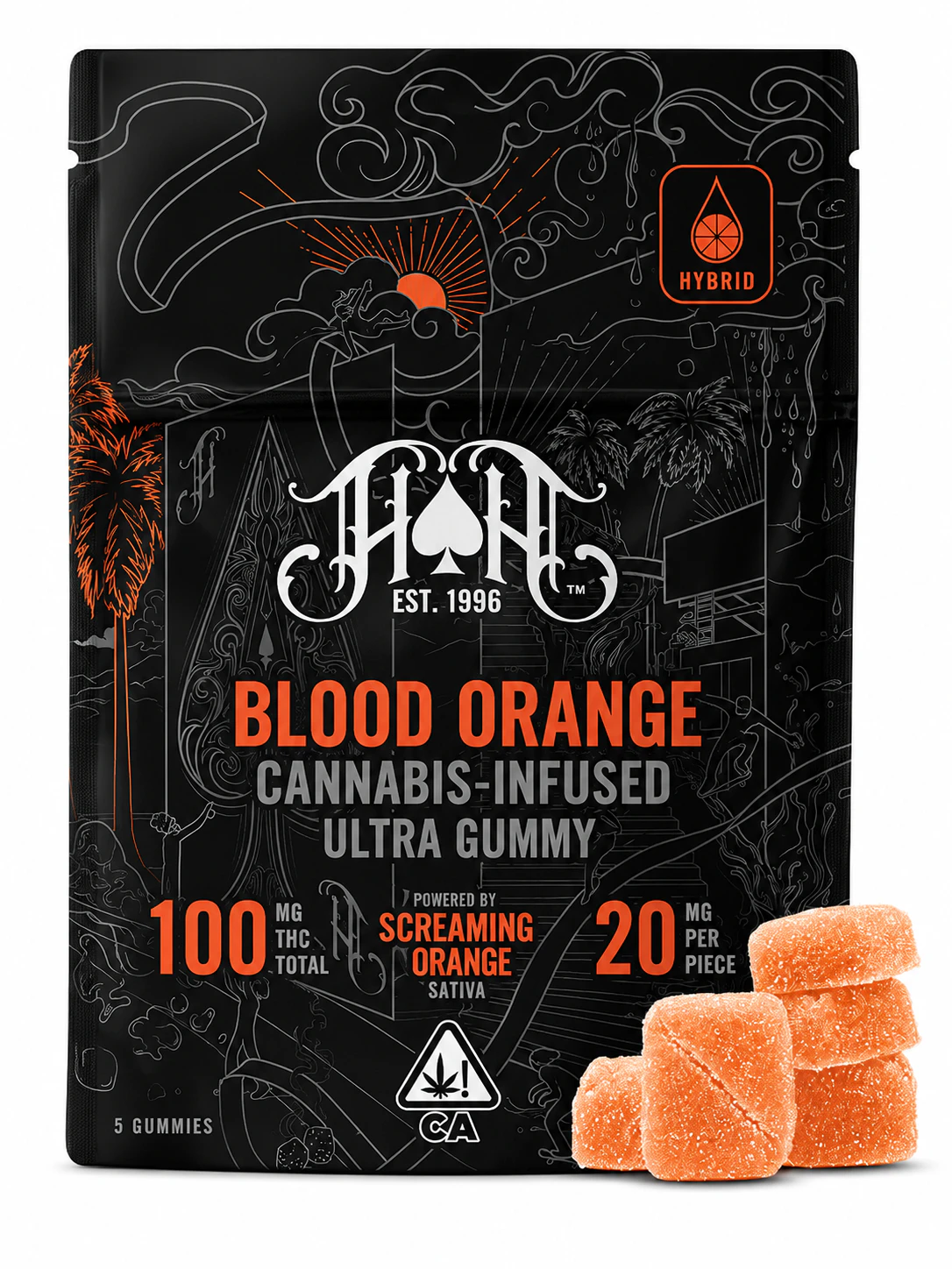 Heavy Hitters - Heavy Hitters | Ultra | Blood Orange | Gummies Main Image