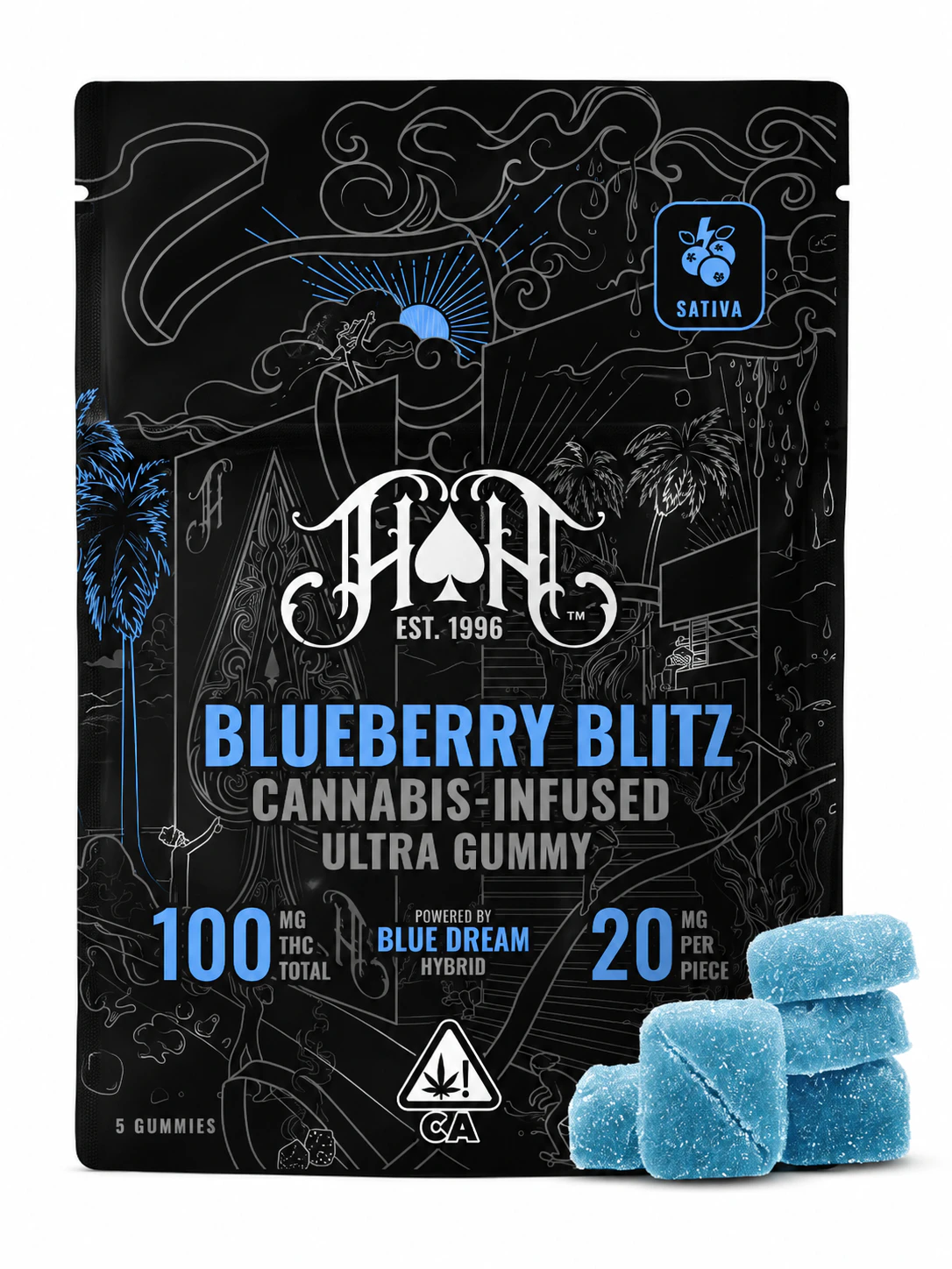 Heavy Hitters - Heavy Hitters | Ultra | Blueberry Blitz | Gummies Main Image