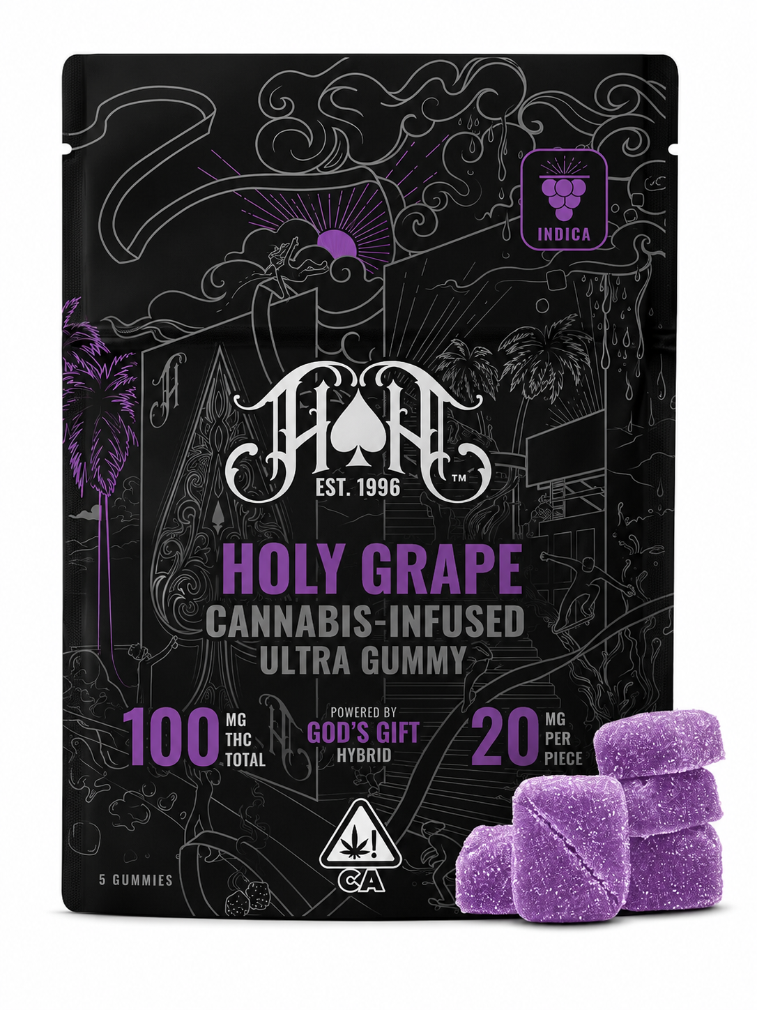 Heavy Hitters | Ultra | Holy Grape | Gummies