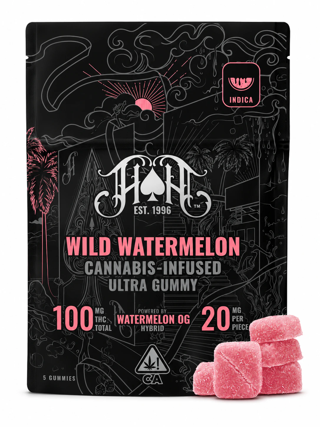Heavy Hitters - Heavy Hitters | Ultra | Wild Watermelon | Gummies Main Image
