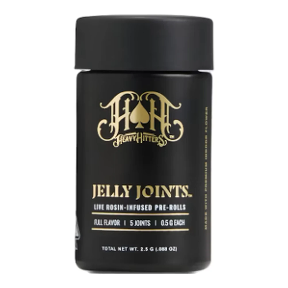 Heavy Hitters - Heavy Hitters | Watermelon Punch x Lemon Limez | Live Rosin Jelly Infused Pre-Roll 5pk | 2.5g Main Image
