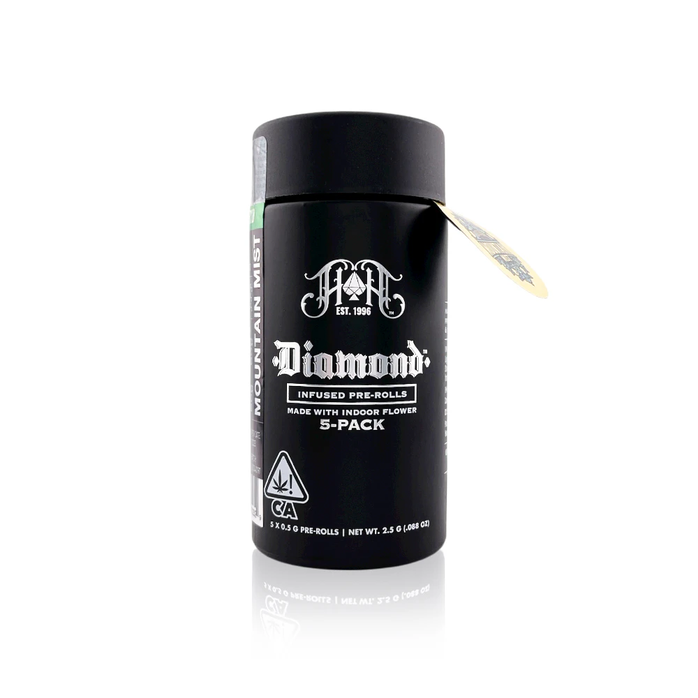 Heavy Hitters - HEAVY HITTERS - Infused Preroll - Mountain Mist - 5-Pack - 2.5G Main Image