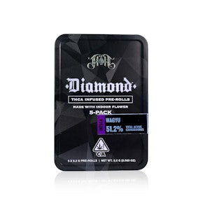HEAVY HITTERS - Infused Preroll - Wagyu - Diamonds - 5Pack - 2.5G