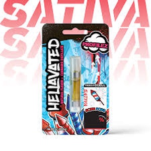 Hellavated - Hellavated Bomb Pop 1g Cartridge
