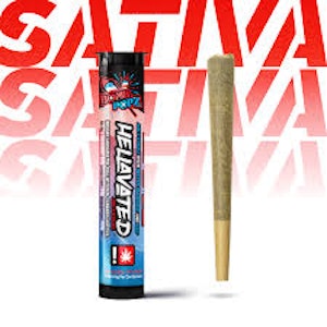 Hellavated - Hellavated Juicy Stickz Bomb Pop .75G Infused Flavored Pre-Roll