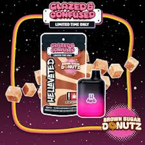 Hellavated - Hellavated Brown Sugar Donutz 1g Cloud Bar