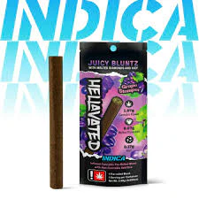 Hellavated - Hellavated Juicy Bluntz Grape Stomper 2.5G Flavored Infused Blunt Main Image
