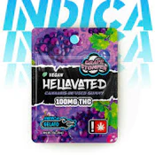Hellavated Grape stomper 100mg gummy