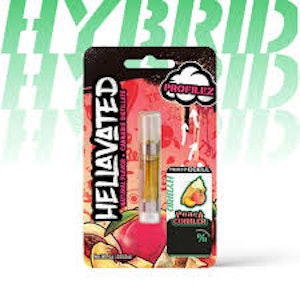 Hellavated - Hellavated Peach Cobbler 1g Cartridge