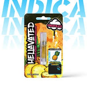 Hellavated - Hellavated Pineapple Krush 1g Cartridge