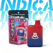 Hellavated Cloud Bar Razberry Blitz 1g Disposable