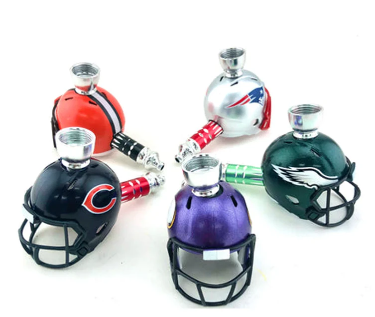 Haven - 3.5" Football Helmet Metal Pipe Main Image