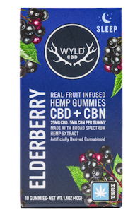 WYLD - Wyld HEMP Elderberry 5:1 CBN 20pk