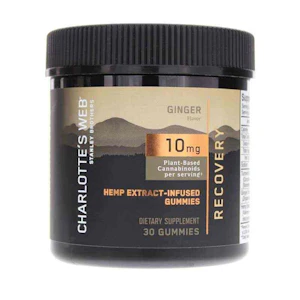 Charlotte's Web - CHARLOTTE'S WEB GINGER 10MG 30ct.